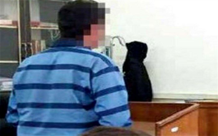 انکار قتل همسر و فرزند در دادگاه