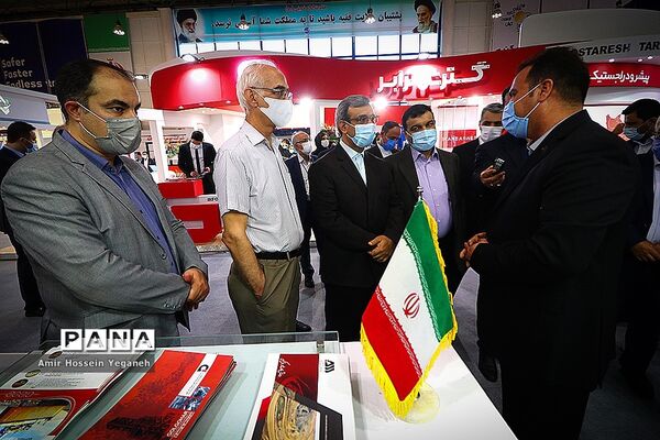 افتتاحیه نمایشگاه بین المللی فولاد ایران در جزیره کیش