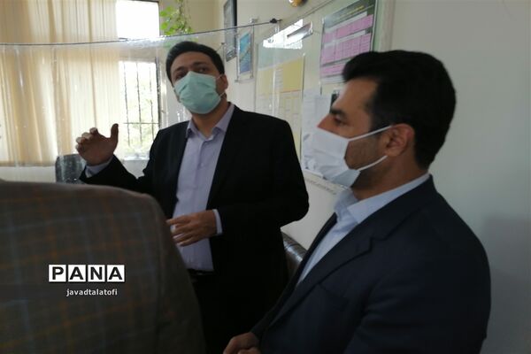 بازدید سرزده فرماندار شهرستان ری ازآموزش و پرورش ناحیه دو شهر ری