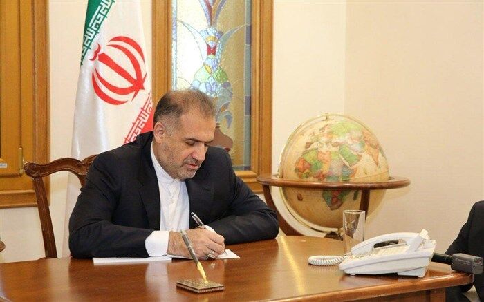 توییت سفیر ایران در روسیه در پی رایزنی تلفنی روحانی و پوتین