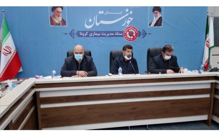 استاندار خوزستان: کاهش رعایت پروتکل ها از ۵۹ درصد به ۴۲ درصد مایه نگرانی است