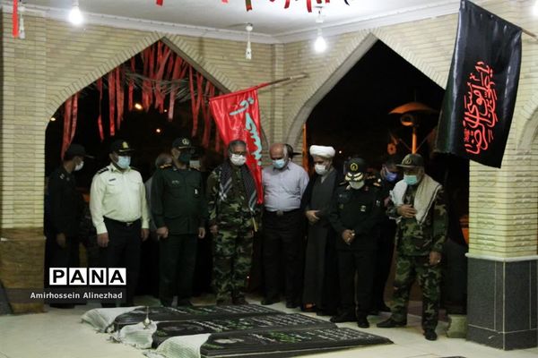 برگزاری یادواره شهدای لامرد