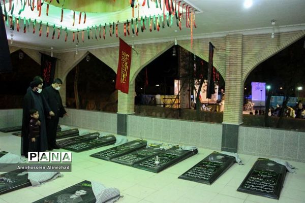 برگزاری یادواره شهدای لامرد