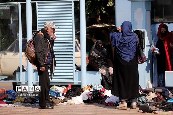 تهران در روزهای اجباری شدن ماسک