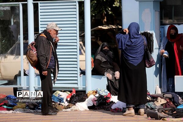 تهران در روزهای اجباری شدن ماسک
