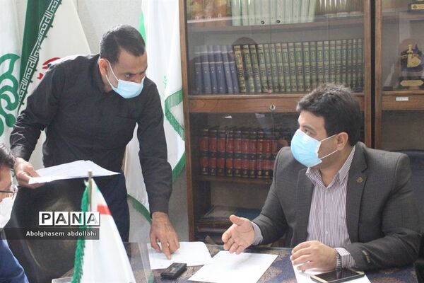 جلسه برنامه‌ریزی سازمان دانش‌آموزی استان بوشهر