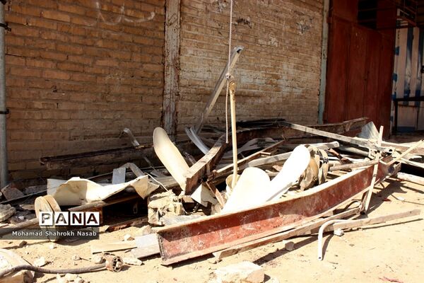 انفجار خانه مسکونی سه واحدی در محله عامری اهواز