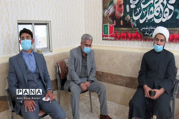 آیین افتتاح اتاق گفتگو اولیاء و مربیان دبیرستان شاهد میثاق اهواز