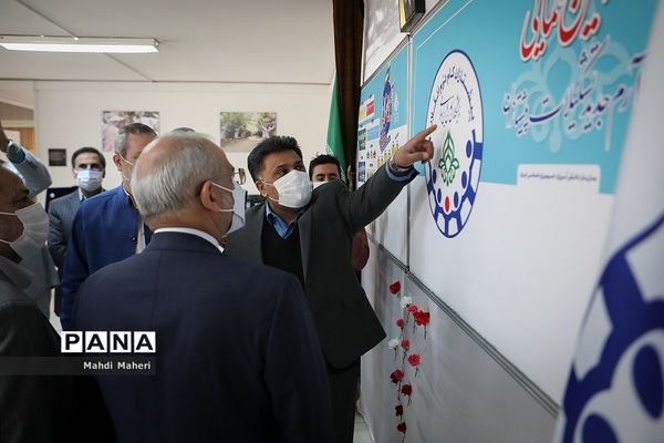 حضور وزیرآموزش و پرورش در سازمان دانش آموزی و خبرگزاری پانا-2