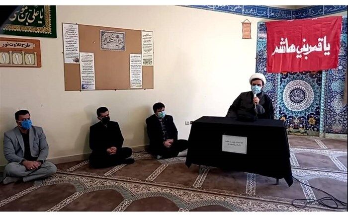 برگزاری مراسم عزاداری شهادت حضرت زهرا (س)در اداره آموزش و پرورش دماوند