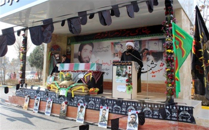 پیکر شهید اسلامشهری درآستان مقدس امامزاده عقیل (ع)آرام گرفت