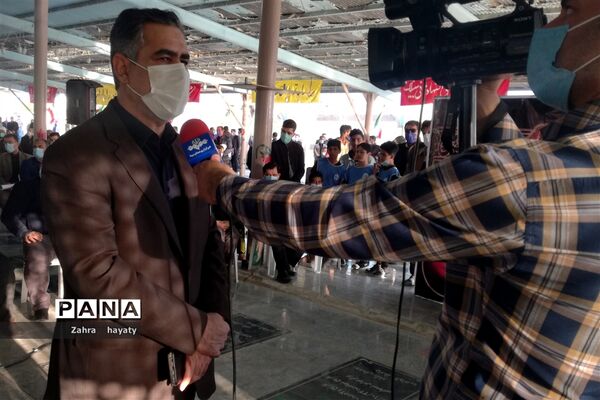 مراسم بزرگداشت سرلشکر شهید اسماعیل دقایقی در شهرستان امیدیه