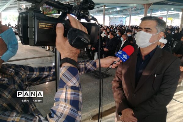مراسم بزرگداشت سرلشکر شهید اسماعیل دقایقی در شهرستان امیدیه