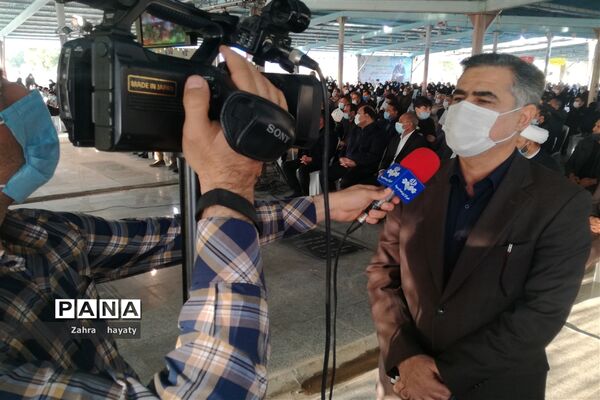 مراسم بزرگداشت سرلشکر شهید اسماعیل دقایقی در شهرستان امیدیه