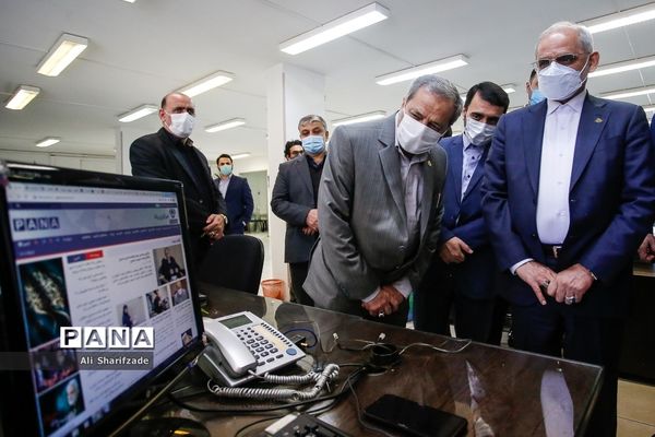 حضور وزیرآموزش و پرورش در سازمان دانش آموزی و خبرگزاری پانا