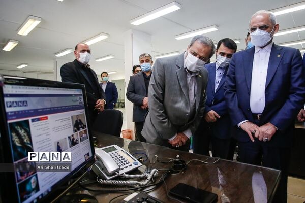 حضور وزیرآموزش و پرورش در سازمان دانش آموزی و خبرگزاری پانا