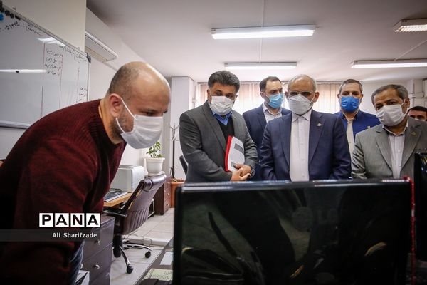 حضور وزیرآموزش و پرورش در سازمان دانش آموزی و خبرگزاری پانا