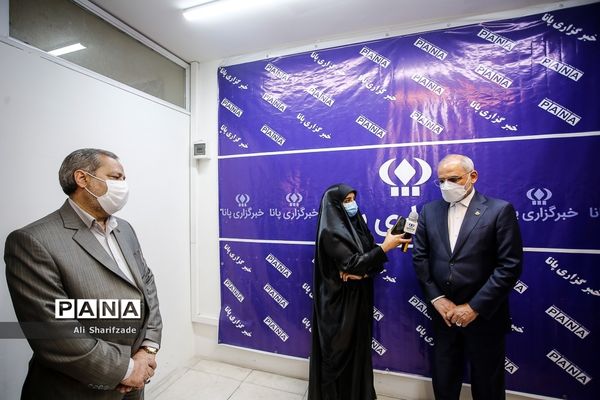 حضور وزیرآموزش و پرورش در سازمان دانش آموزی و خبرگزاری پانا
