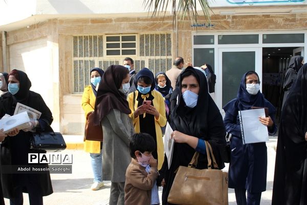 نمایشگاه پیشگیری از ویروس کرونا در بوشهر