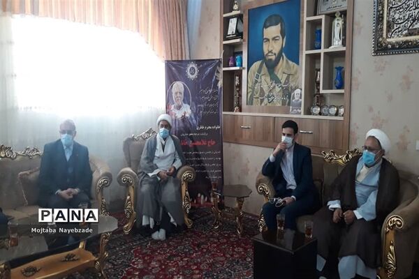 حضور معاون پرورشی و فرهنگی  آموزش و پرورش استان و روسای ادارات داخلی این  حوزه  در تربت جام
