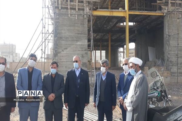 حضور معاون پرورشی و فرهنگی  آموزش و پرورش استان و روسای ادارات داخلی این  حوزه  در تربت جام