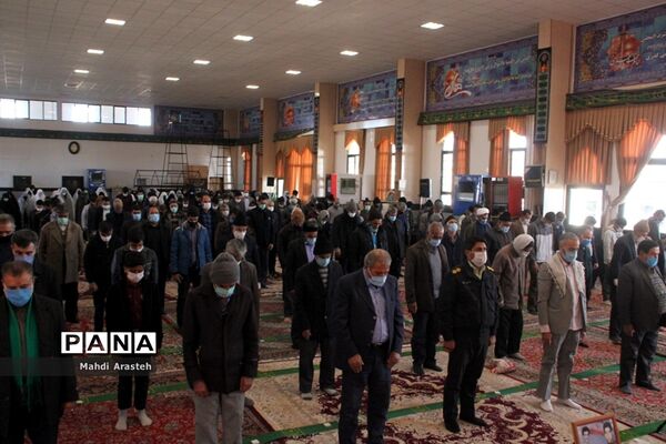 برگزاری سی امین نمازجمعه سال1399درشهرستان خوسف