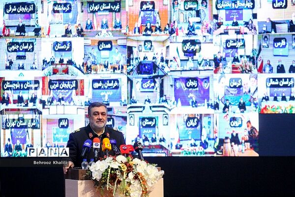 بازدید وزیر بهداشت و فرمانده ناجا از پلیس راهور