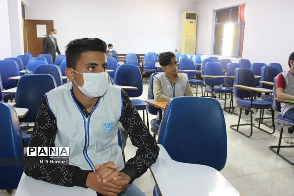 اولین روز برگزاری دوره آموزش خبرنگاران پسر پانا بوشهر