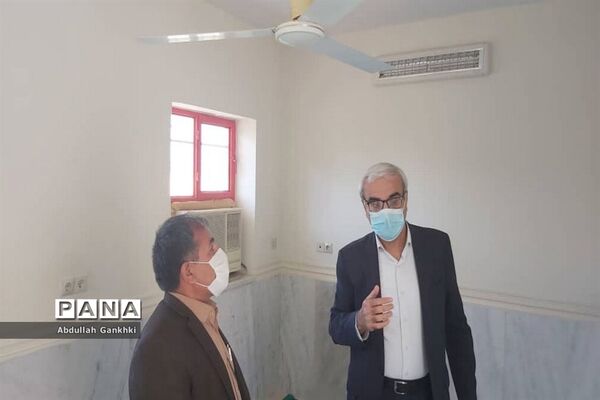بازدید معاون پرورشی و فرهنگی آموزش و پرورش و فرماندار بوشهر از اردوگاه تربیتی در چاه کوتاه