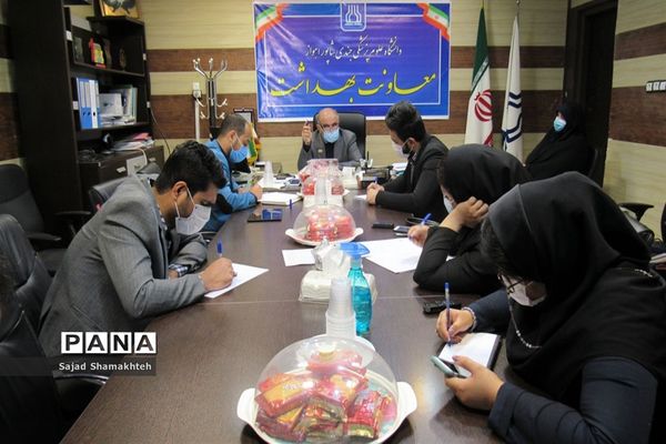 نشست خبری رئیس مرکز بهداشت خوزستان