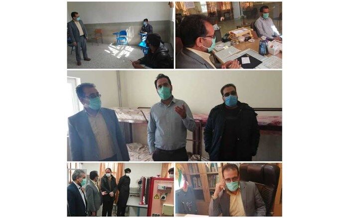 بازدید مدیر آموزش و پرورش شهرستان درمیان از مدارس شهر اسدیه