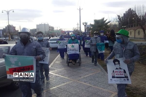 مانور مقابله باویروس کرونادرشهرستان اسلامشهر