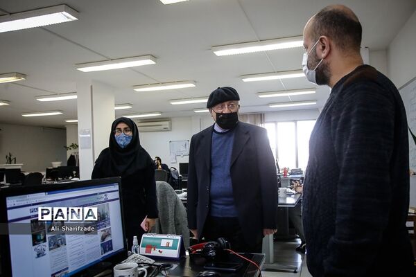 حضور محمدجواد حق شناس،رئیس کمیسیون فرهنگی و اجتماعی شورای شهر تهران  در خبرگزاری پانا