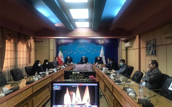 آیین افتتاحیه دهمین دوره مجلس دانش‌آموزی  همزمان با سراسر کشور،  در گیلان برگزار شد