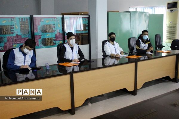 جلسه پایان دوره آموزشی خبرنگار پسر پانا استان بوشهر