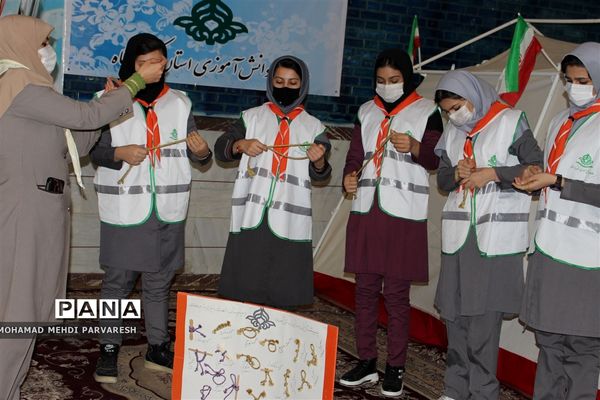 نواخته شدن زنگ و مانور تشکیلاتی یاوران انقلاب در کرمانشاه