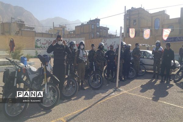 نواختن زنگ انقلاب شهرستان داراب