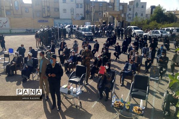 نواختن زنگ انقلاب شهرستان داراب