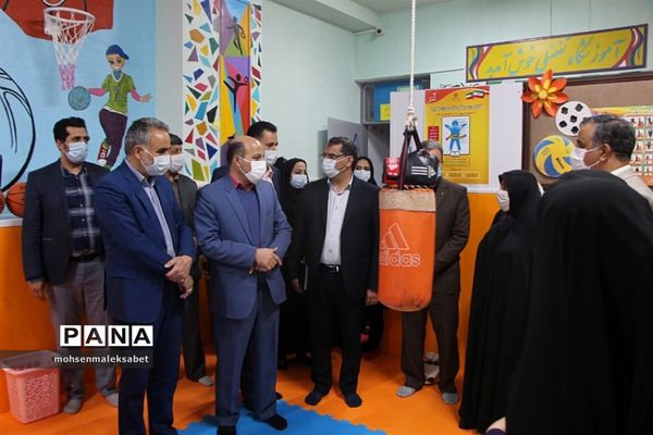 افتتاح کلاس ورزش دبستان‌های دخترانه ناحیه دو یزد