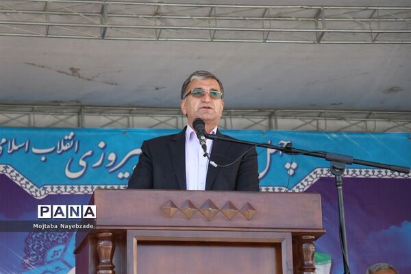 مراسم گلبانگ انقلاب در میدان شهدای  مشهد