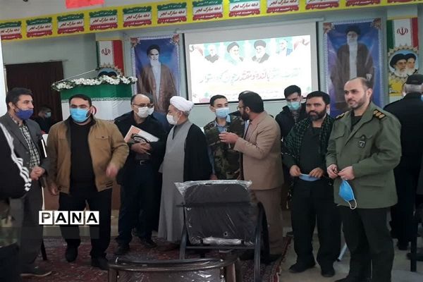 آیین نواختن زنگ انقلاب در مدارس البرز