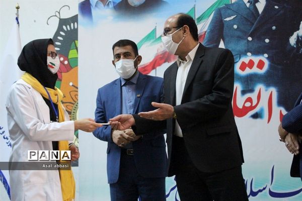 نواختن زنگ  انقلاب در بوشهر