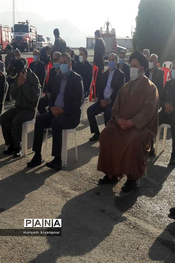 آیین نواختن زنگ انقلاب در مدارس مسجدسلیمان