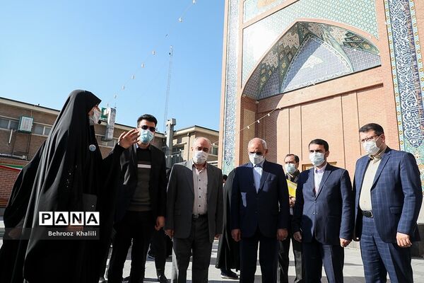 افتتاحیه نهمین دوره نمایشگاه‌های دانش‌آموزی مدرسه انقلاب