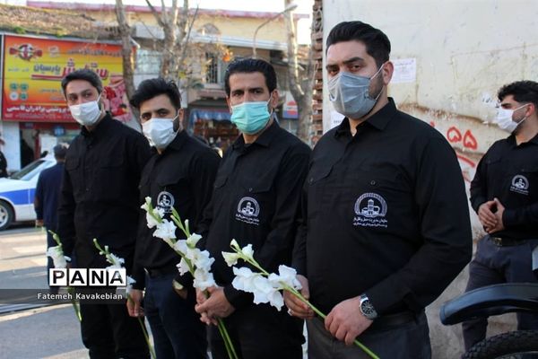 تشییع پیکر شیخ عبدالله نظری خادم‌الشریعه