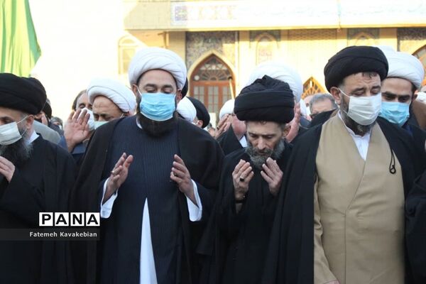 تشییع پیکر شیخ عبدالله نظری خادم‌الشریعه