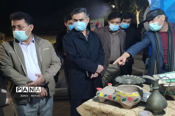 افتتاحیه نمایشگاه فجر در شهرستان امیدیه
