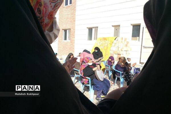 دیدار پیشگامان دبیرستان نرجسیه ازمادران سالمند