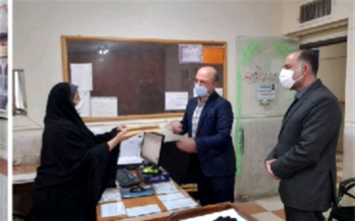تجلیل از بانوان اداره آموزش و پرورش جوادآبادبه مناسبت میلاد حضرت زهرا (س)