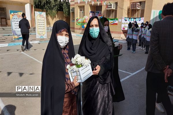 افتتاح چند مدرسه در شهرستان حمیدیه به مناسبت دهه فجر